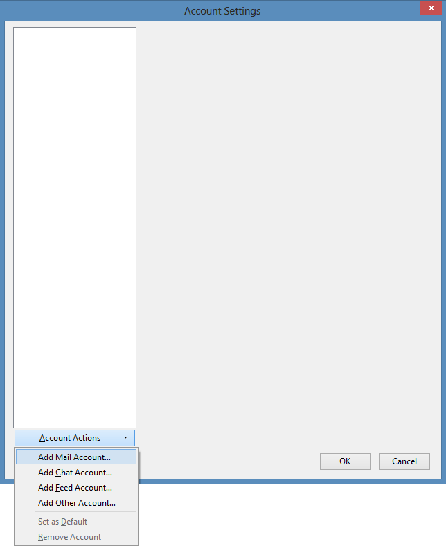 Add Mail Account