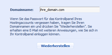 Wiederherstellen