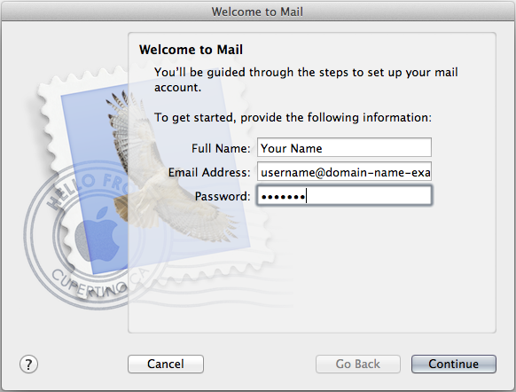 Welcome to Mail