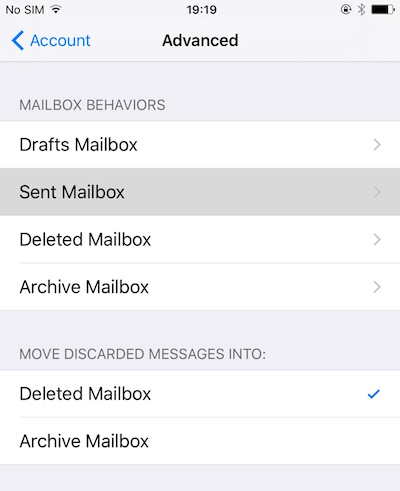 Mailbox Behaviors