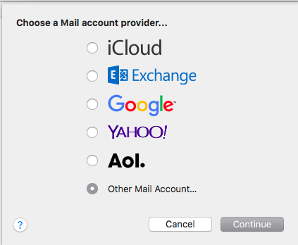 Other Mail Account