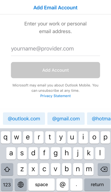 Add account