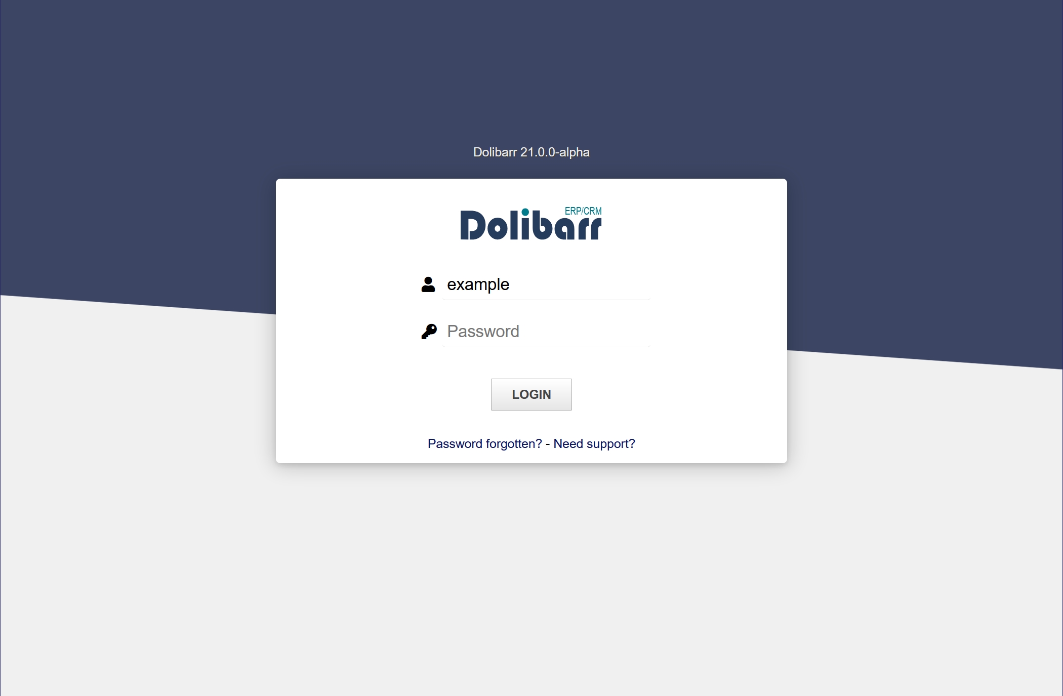 Dolibarr Login