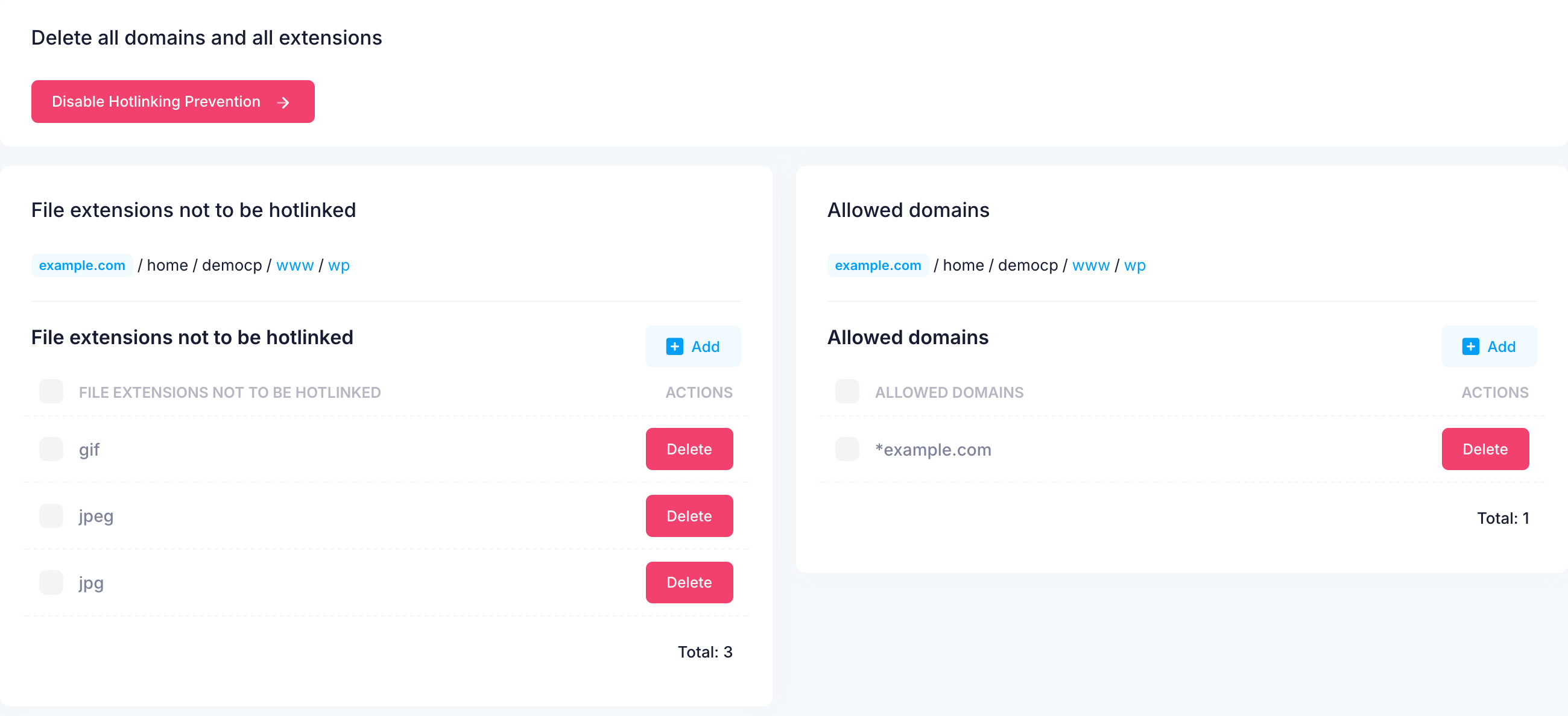 Hotlinking Page Hotlinking Page