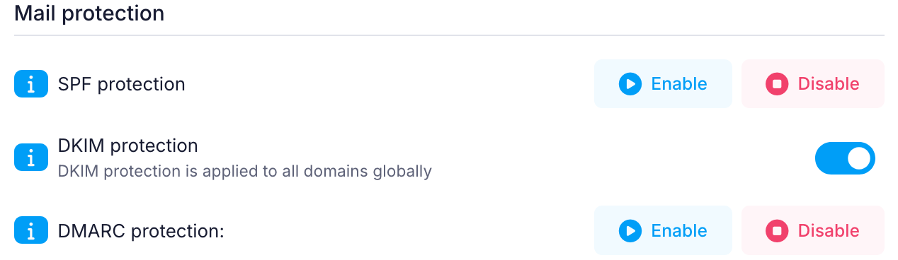 Enable DMARC Protection Enable DMARC Protection
