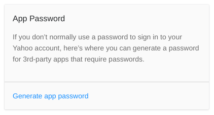 App Password