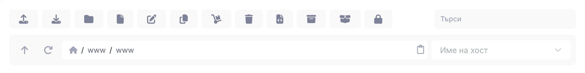 Toolbar Toolbar