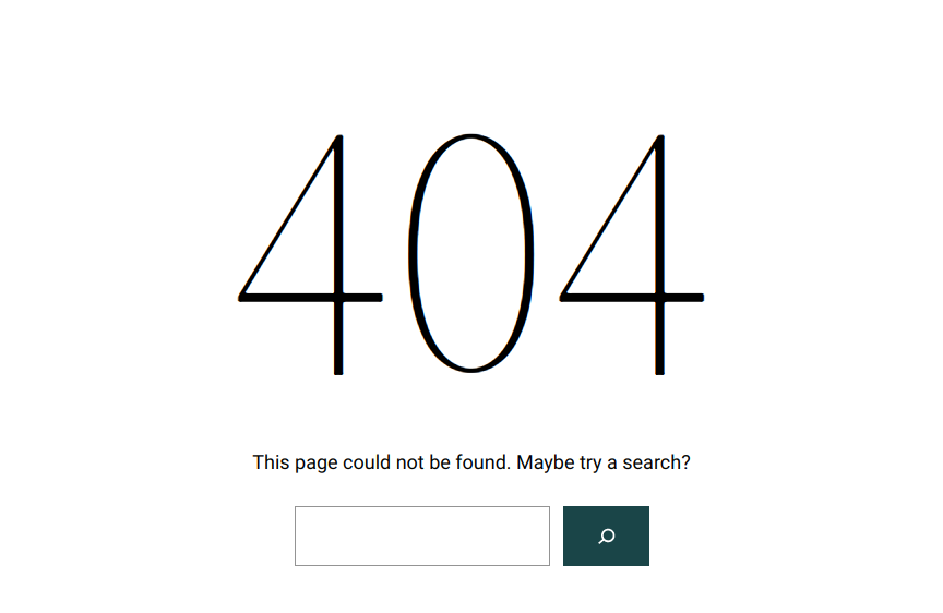 Error 404