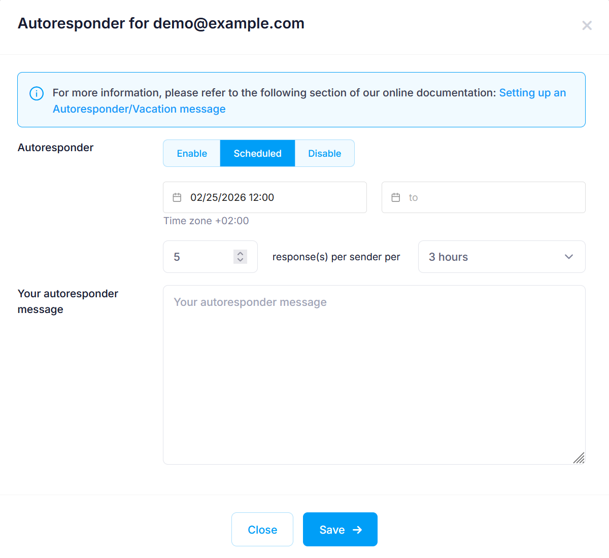 Autoresponder Autoresponder